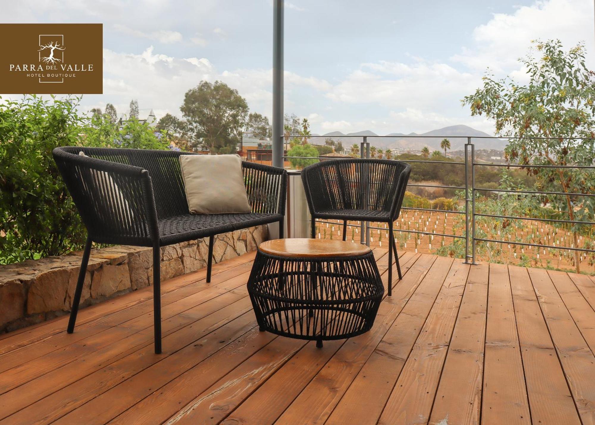 Parra Del Valle Hotel Boutique Valle de Guadalupe Eksteriør bilde